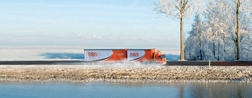 TNT truck in Denmark